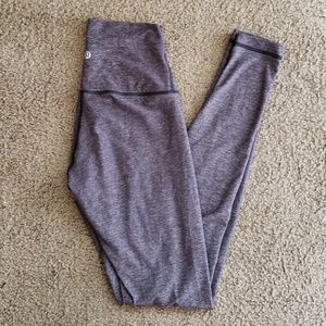 Size 4 Full Length Lululemon Grey Leggings
